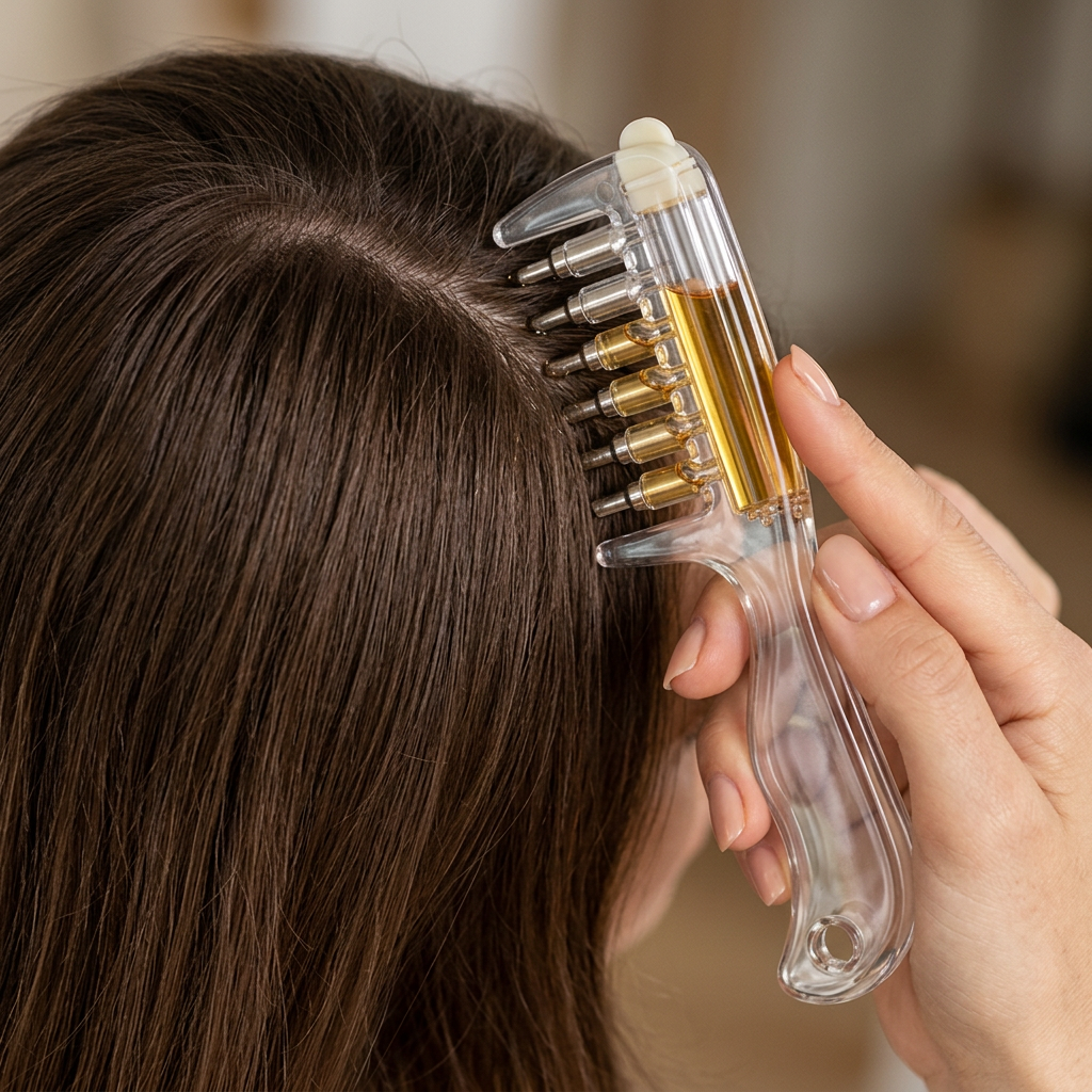 Peigne Applicateur d'Huile Capillaire – Soin du Cuir Chevelu | SÈVE